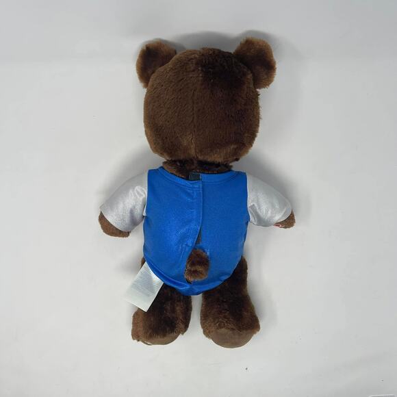 Build-A-Bear‎ Brinley Brown Teddy Bear w/USA Leotard Red White Blue 16” Plush - Picture 6 of 15
